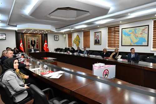 Kadına Yönelik Şiddetle Mücadele Koordinasyon Planı Toplantısı Yapıldı